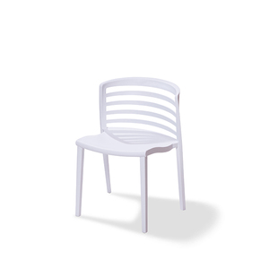 Wholesale Home Furniture Modern Design PP Stackable Plastic Dinning Chair Garden Outdoor Furniture Plastic Chair