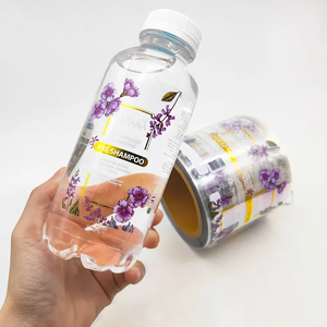 <span class=keywords><strong>Etichetta</strong></span> di Shampoo stampata personalizzata <span class=keywords><strong>etichetta</strong></span> impermeabile lamina d'<span class=keywords><strong>oro</strong></span> stampa lucida <span class=keywords><strong>etichetta</strong></span> della bottiglia di laminazione con funzione resistente alle basse Temperature - Product Image 2