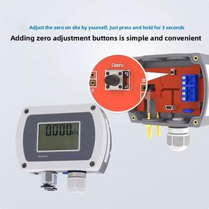 CCY19 시험기용 마이크로 차압 트랜스미터 자가 보정 제로 RS485/4-20mA 차동 센서 - Product Image 5