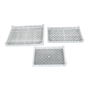 Fabrication 600x800x75mm <span class=keywords><strong>Plateau</strong></span> <span class=keywords><strong>de</strong></span> lyophilisation <span class=keywords><strong>de</strong></span> fruits <span class=keywords><strong>de</strong></span> <span class=keywords><strong>mer</strong></span> en plastique HDPE <span class=keywords><strong>de</strong></span> qualité alimentaire avec compartiments Prix bon marché - Product Image 4