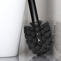 FF5045 mural salle de bain organisateur panier toilette bol nettoyant brosse métal toilette brosse et support ensemble