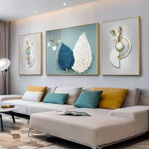 Современная минималистская картина с изображением павлина, гостиной, крыльца, хрустального фарфора, дома, светодиодный фон для стены
