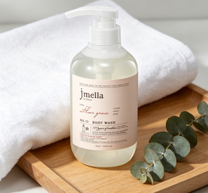 เจลอาบน้ำ JMELLA จากฝรั่งเศส รุ่น Fleur Grace Moisturizing ขนาด 500 มล. ผลิตภัณฑ์ความงามเกาหลี ซึมซาบเร็ว บำรุงผิวให้นุ่ม ใช้ได้ทุกวัน ขนาดใหญ่ - Product Image 6