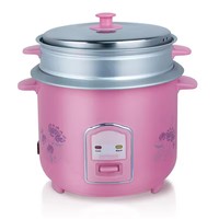 Appareils de cuisine de petite taille 1,0 L/1,2 L/1,8 L/2,2 L, casserole en aluminium antiadhésive, appareils de cuisine de petite taille, cuiseur à riz cylindrique avec cuiseur vapeur