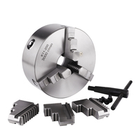 Mandrin de tour auto-centrant à 3 mors Cheryore 100 mm pour centre d'usinage CNC, modèles K11-200/K12-200
