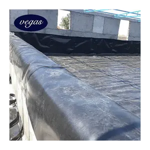 ECO-friendly EPDM Fabric Waterproof Rubber Membrane HDPE Waterproof Geomembrane Asphalt Pond Liner