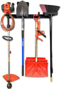 Estante de almacenamiento para herramientas, organizador de montaje en pared de garaje, resistente, de acero sólido, 2022 - Product Image 4