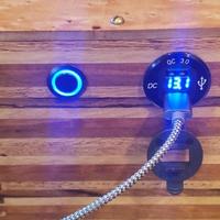 Bouton-poussoir métallique personnalisé lumineux, à verrouillage ou momentané, rond, étanche, 12mm 16mm 19mm 22mm, Fabricant