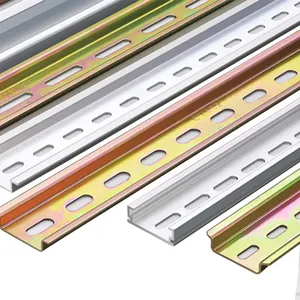 Hohe qualität schwere stahl oder aluminium montierbar din schiene installation schiene - Product Image 5