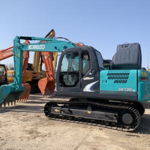 Faible fret Original japon importation utilisé Kobelco SK130LC pelle sur chenilles équipement de construction de moteur à usage intensif - Product Image 1