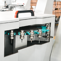 Système de commande OSAI/LNC, centre d'usinage CNC à 5 axes avec fonction automatique pour la fabrication de chaises et de pieds de table en bois 3D