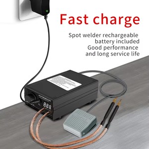 8000W Portable Spot Welding <b>Machine</b> Adjustable Foot <b>Pedal</b> 0.1-0.3mm Welding Range For DIY Lithium Battery Cell Pack Production - Product Image 6