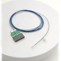 Endoskopi medis ultra-tipis 1.0mm dengan resolusi 120 ° FOV 400x400P dan produk modul kamera antarmuka USB 2.0