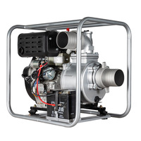 Pompa Air Besi Mesin Bensin 168F 2 Inci Start Manual Tekanan Tinggi Self-Priming 3 HP Irigasi Tetes Pengendalian Banjir