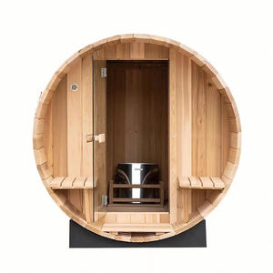 Vendita calda migliore <span class=keywords><strong>Sauna</strong></span> ibrida all'aperto prezzo più basso casa prefabbricata barile di cedro <span class=keywords><strong>Sauna</strong></span> per la casa 4 persona per facoltativo - Product Image 3