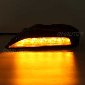 ไฟเลี้ยว LED แบบไดนามิก 2 ชิ้น สำหรับกันชนหน้ารถยนต์ ไฟเลี้ยวแบบไหล ไฟตัดหมอก DRL สำหรับ Infiniti Q50 Q50S รุ่นสปอร์ต ปี 2014-2020 - Product Image 6