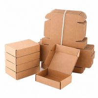 Boîtes d'expédition en carton ondulé à assembler facilement, personnalisables avec logo, vente en gros pour services de boîtes d'abonnement