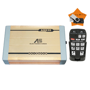 12V 400 Wát báo động xe Siren as830 Hot Bán với loa xe điều khiển không dây giá rẻ Siren Amplifier MC Hệ thống loa - Product Image 1