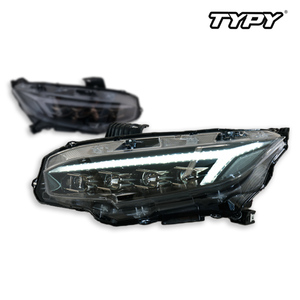 Nuevo Conjunto de Faros LED para Automóvil, 36V 100W 8000LM, Modificación para 16-21, para la 10ª Generación, Luz de Circulación Diurna - Product Image 2