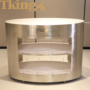 Özel lüks benzersiz Catering depolama otel tekerlekler ile servis arabası sepeti depolama arabası servis arabası - Product Image 1