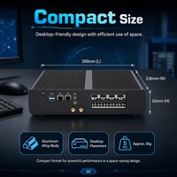 Nuovo Mini PC con Scheda Grafica Dedicata Intel I7-13620H per Calcolo AI