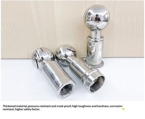 304/316 Paslanmaz Çelik Döner Temizleme Topu Sprey Topu, İçten Dişli ve Hızlı Montajlı Sıhhi Dişli Tank Yıkayıcı - Product Image 5