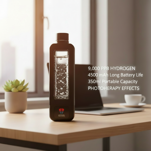 Gourde à eau hydrogénée personnalisable <span class=keywords><strong>avec</strong></span> logo, 350 ml, <span class=keywords><strong>avec</strong></span> <span class=keywords><strong>charge</strong></span> <span class=keywords><strong>sans</strong></span> <span class=keywords><strong>fil</strong></span> et résistance aux chutes, en silicone, directement <span class=keywords><strong>de</strong></span> l'usine - Product Image 4