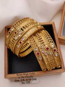 Gelang perhiasan pengantin <span class=keywords><strong>India</strong></span> kualitas Premium dengan gelang emas desain kustom dari ekspor <span class=keywords><strong>India</strong></span>