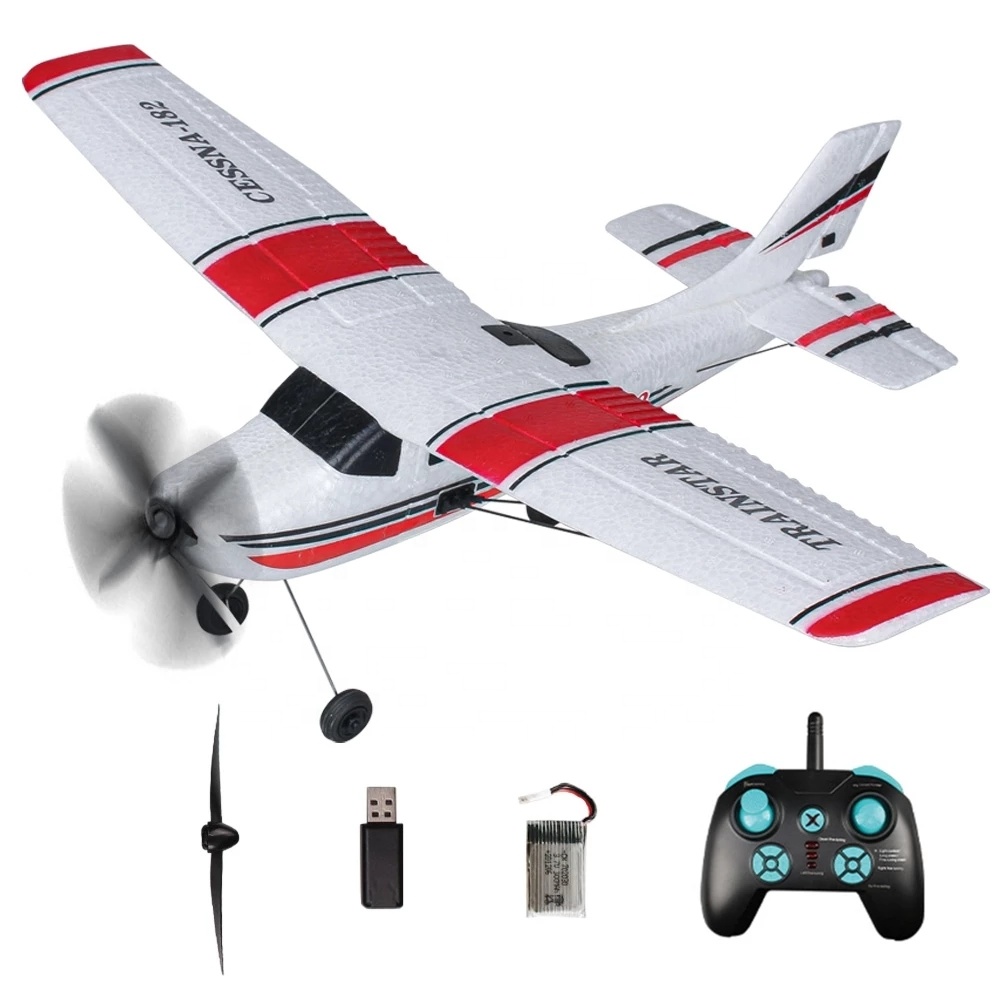 セスナ2.4Ghz 3CHフライングヘリコプターリモコン航空機飛行機