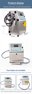 Kontinuierlicher Automatischer Banddrucker CIJ Tintenstrahl-Codiermaschine für PET-Flaschen Chargennummer Verfallsdatum Codierung 1 Jahr Hochgeschwindigkeit - Product Image 3