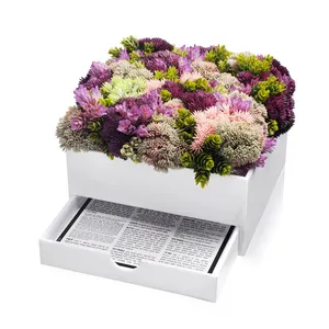 犹太产品亚克力盒犹太婚礼桌面礼品8包比尔恰特哈马宗Lucite花瓶长凳套装包括鲜花