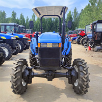 Traktor Belanda baru bekas harga murah 50HP 55HP 70HP 75HP 4WD roda traktor kompak