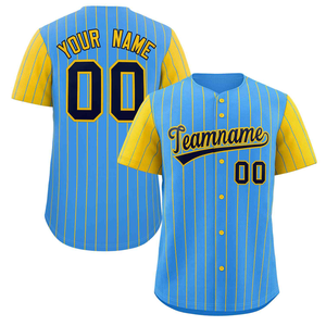 Tontons Factory Chemises de maillot de baseball solides à col en V personnalisées sublimées avec le logo de l'équipe et le numéro Softball Wear Jersey Tees - Product Image 4