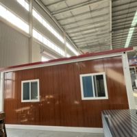 Offre Spéciale – Maison Conteneur Préfabriquée Modulaire de 20 pieds à Toit en Cloche, Bureau/Dortoir à Assemblage Rapide, Panneaux Sandwich, Conteneurs Détachables