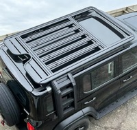 Plateforme de toit, échelle latérale pliable et boîte de rangement latérale pour Jetour T2 Traveler, accessoires de modification extérieure pour SUV tout-terrain