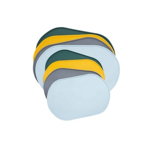 Wholesale Oval Silicone Pet <b>Mat</b> Anti-spill Anti-slip <b>Mat</b> Large Silicone Pet Feeding <b>Mat</b> - Product Image 5