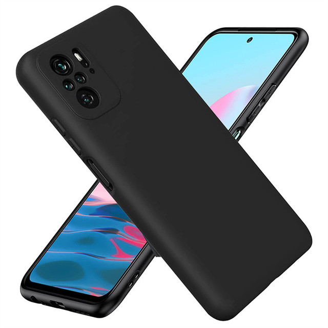 Matte Silicone Phone Case for Redmi Note 13 5G Soft TPU Back Cover Protection Case