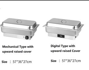 Estufa de buffet eléctrica más vendida de acero inoxidable, calentador de alimentos <span class=keywords><strong>Buffy</strong></span>, calefacción eléctrica y utensilios de cocina para mantener el calor - Product Image 6