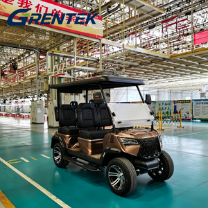 Voiturette de golf électrique de luxe 4 places 72V au lithium avec moteur 5000W, autonomie de 90 km, personnalisable pour la chasse et l'utilisation sur routes non publiques - Product Image 1