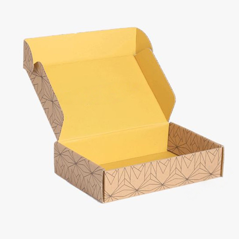 Free Sample Wholesale Foldable Corrugated Carton Custom Printed Color Packaging Cardboard Box Mail Shipping with Custom Logo