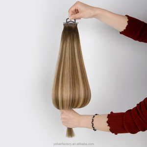 ต่อผมแบบผีเสื้อ สีอ่อน ผมแท้ พร้อมด้วยเทคนิคการต่อแบบ Double Weft Genius Hole Weft - Product Image 4