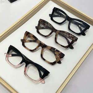 Nuevo <span class=keywords><strong>marco</strong></span> óptico de estilo Retro TR90 gafas de bloqueo de luz azul ojo de gato gafas de luz azul río óptico - Product Image 3