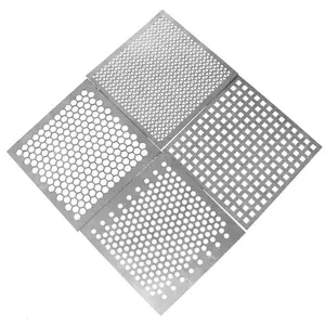 Factory Custom Ss Steel Aluminum Galvanized Perforated Metal Sheet Filter Mesh Etching Punching Mesh