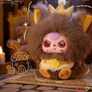 Nueva llegada en stock: Colgante de peluche de la serie Baby Three Fairy Tale World, bonito llavero de dibujos animados, amuleto para bolso, juguete de regalo. - Product Image 4