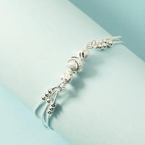 Pulseras y brazaletes por mayor Venta al por mayor 925 Joyas de plata esterlina Charms Pulsera prendas de plata 925 y pulseras - Product Image 4