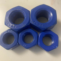 ASTM A320 A320M ASME B18.31.2 4 # Vis à tête hexagonale entièrement filetées en PTFE L7 L7M B7 de -5'' à M2-M100 avec écrous hexagonaux A194 A194M 2H 2HM pour l'industrie pétrolière et gazière