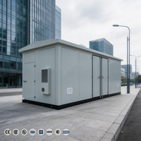 Poste de transformation intelligent intégré 12 kV 500 kVA pour ville connectée, type boîtier