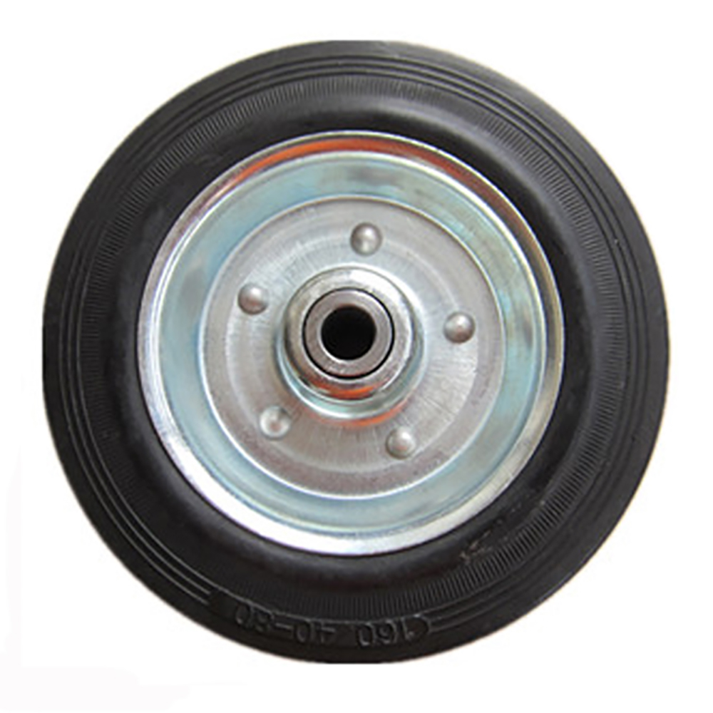 5 дюймов маленький из твердой резины шин wagon электронной ручной тележки колеса для игрушечная машинка