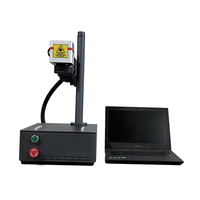 Fabricant de machines de marquage et de gravure laser à fibre JPT M7 MOPA portables mini de bureau 20W 30W 50W, prix usine OEM ODM personnalisé