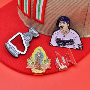 Manufacturers Hard Floral Western <b>Pins</b> Anime Social Anxiety Custom <b>Hat</b> Enamel <b>Pin</b> - Product Image 1
